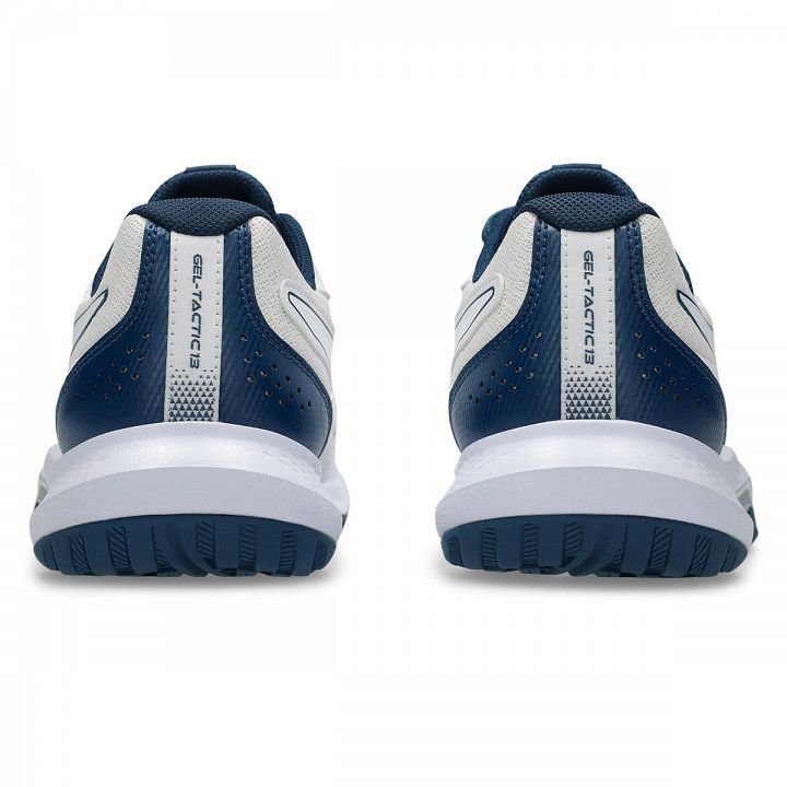 ASICS Gel-Tactic 13 White / Mako Blue
