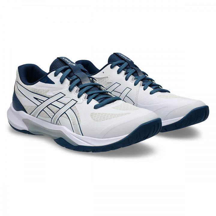 ASICS Gel-Tactic 13 White / Mako Blue