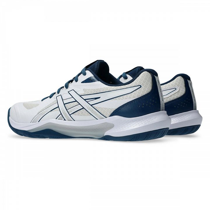 ASICS Gel-Tactic 13 White / Mako Blue