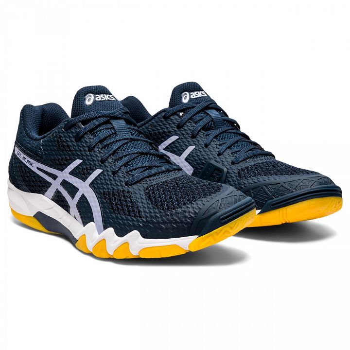 ASICS Gel-Blade 7 French Blue / Lilac Opal