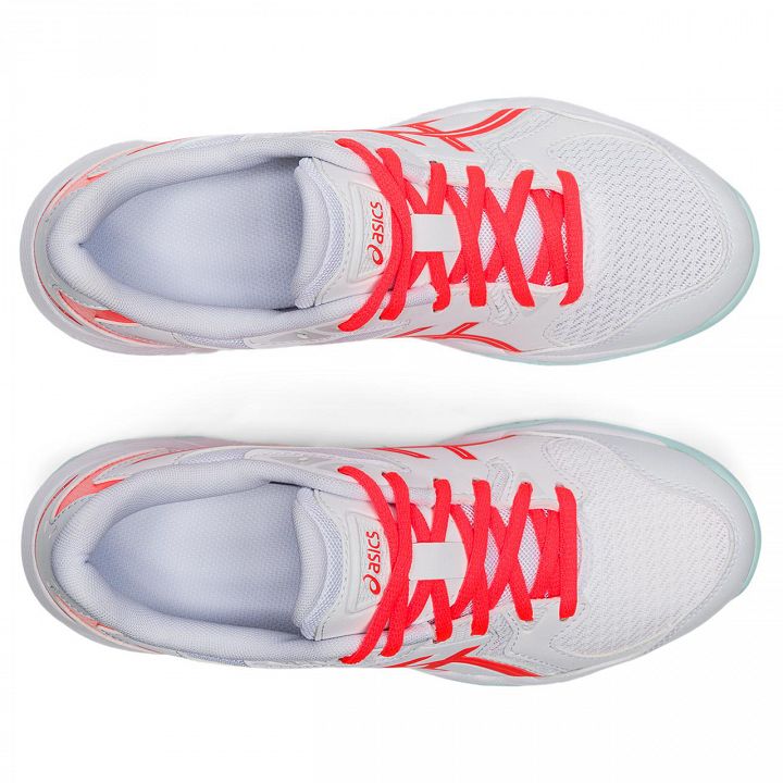 ASICS Gel-Rocket 10 White / Sunrise Red