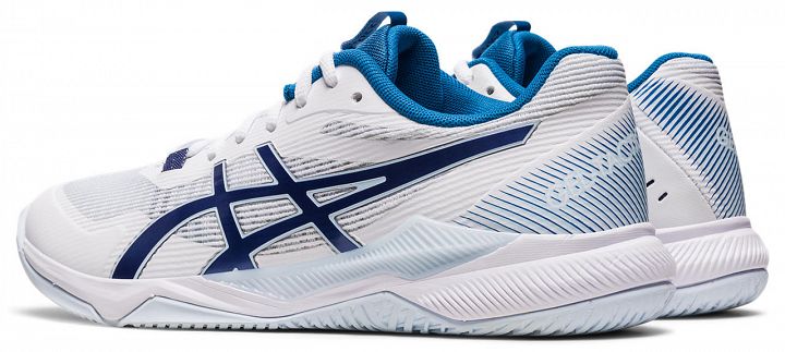 ASICS Gel-Tactic White / Indigo Blue
