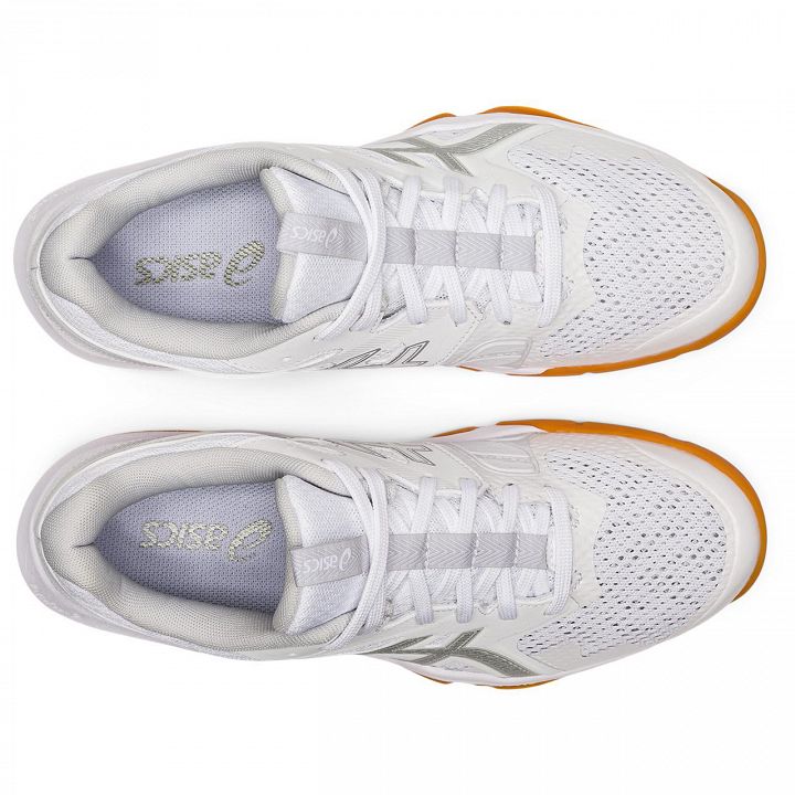 ASICS Gel-Blade 8 White / Pure Silver