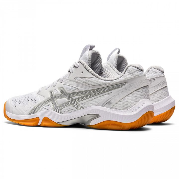 ASICS Gel-Blade 8 White / Pure Silver
