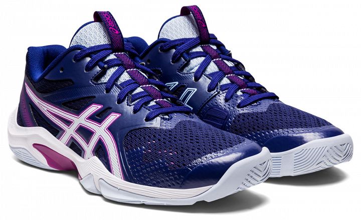 ASICS Gel-Blade 8 Dive Blue / White