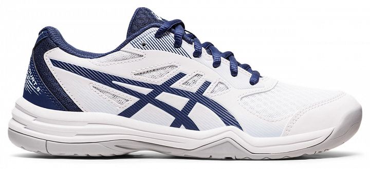 ASICS Upcourt 5 White / Deep Ocean