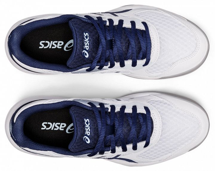 ASICS Upcourt 5 White / Deep Ocean