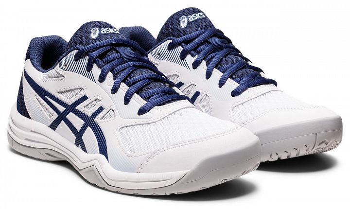 ASICS Upcourt 5 White / Deep Ocean