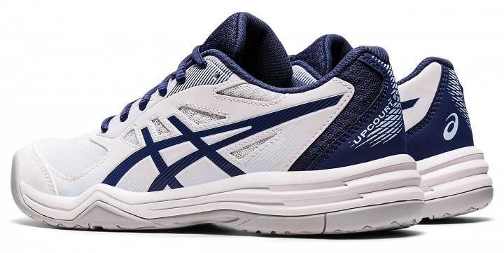 ASICS Upcourt 5 White / Deep Ocean