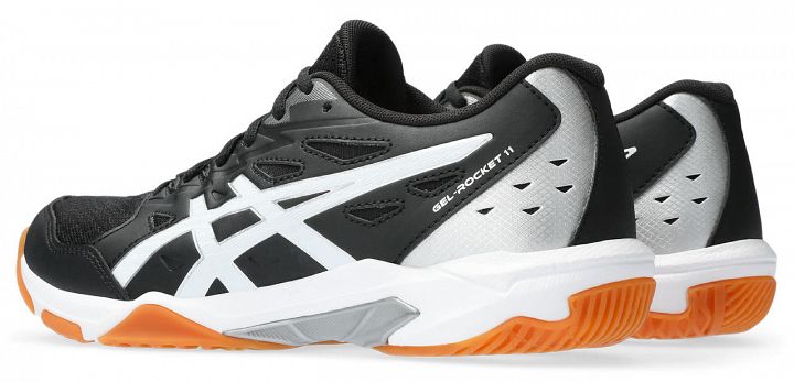 ASICS Gel-Rocket 11 Black / Pure Silver