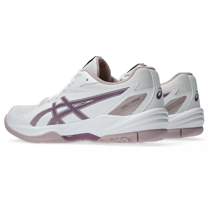 ASICS Gel-Task 4 White / Dusty Mauve