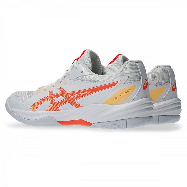 ASICS Gel-Task 4 White / Vivid Coral
