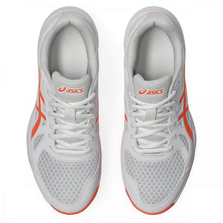 ASICS Upcourt 6 White / Vivid Coral