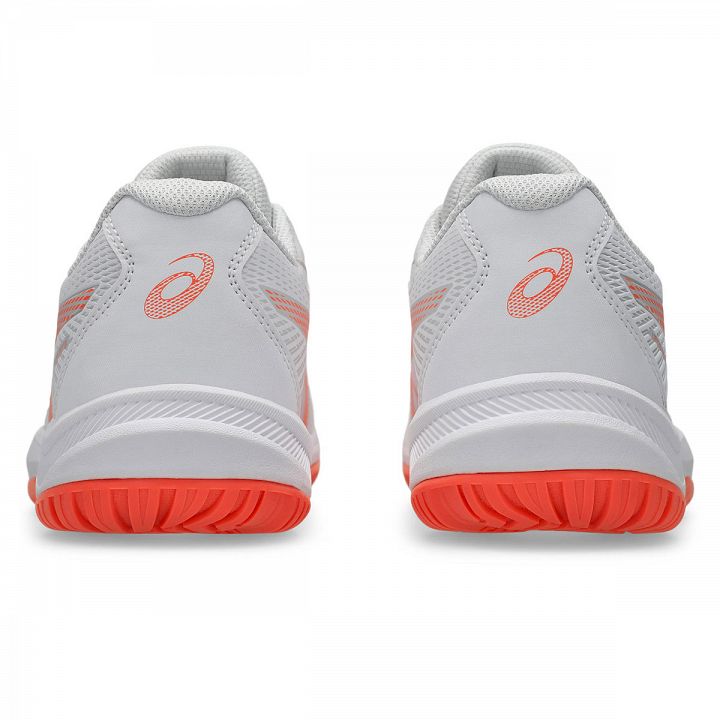 ASICS Upcourt 6 White / Vivid Coral