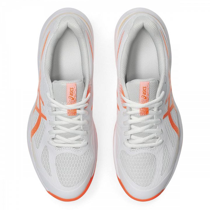 ASICS Court Hunter FF White / Vivid Coral