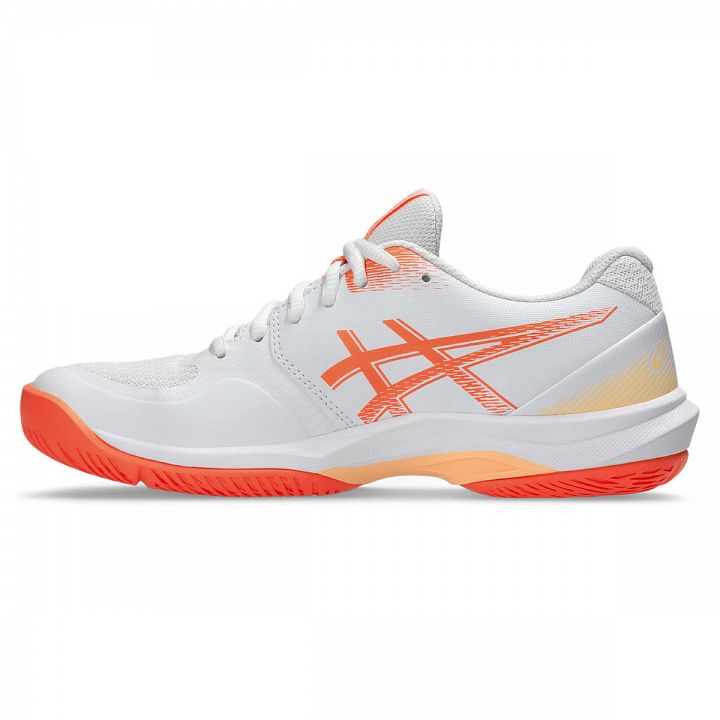 ASICS Court Hunter FF White / Vivid Coral