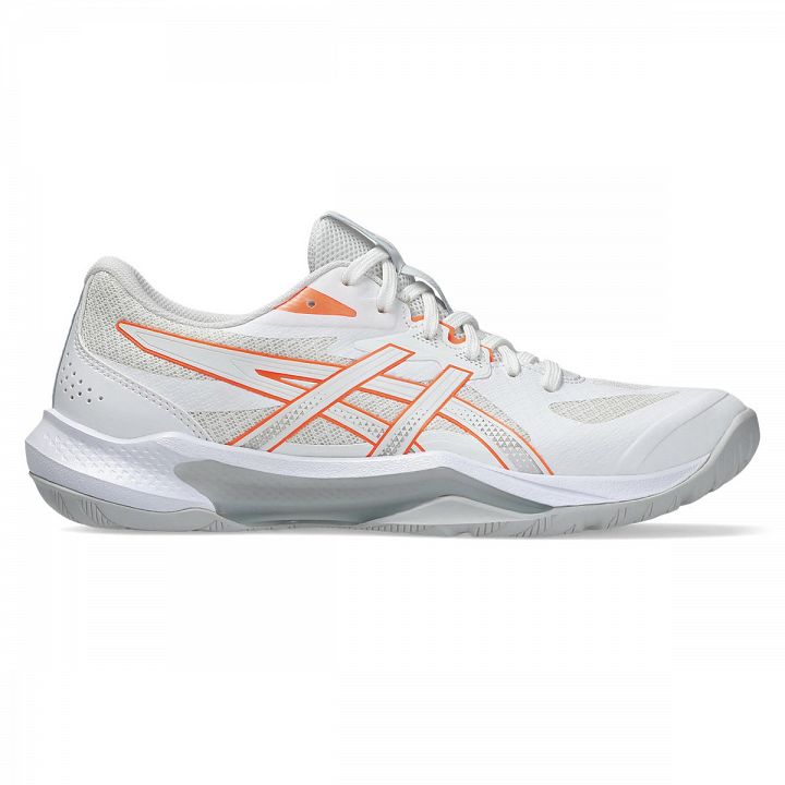 ASICS Gel-Tactic 13 White / Vivid Coral