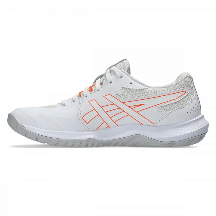ASICS Gel-Tactic 13 White / Vivid Coral