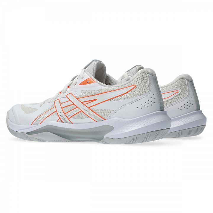 ASICS Gel-Tactic 13 White / Vivid Coral