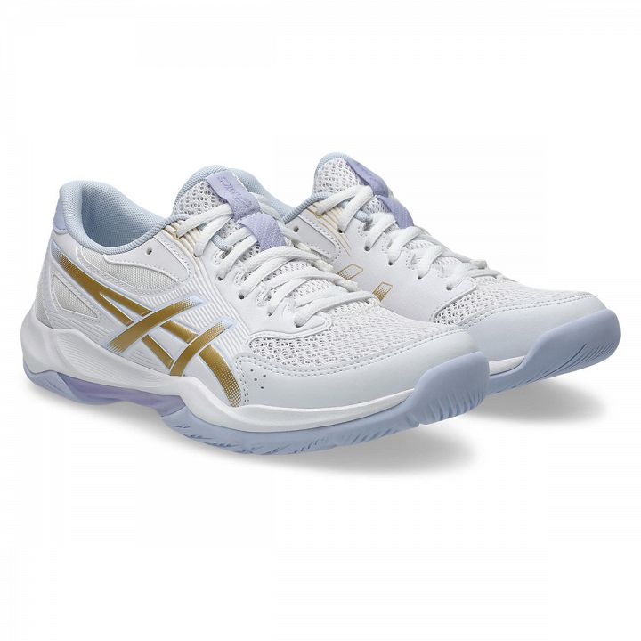 ASICS Gel-Rocket 12 White / Champagne