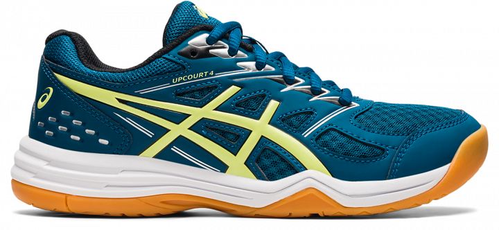 ASICS Upcourt 4 GS Deep Sea Teal / Glow Yellow