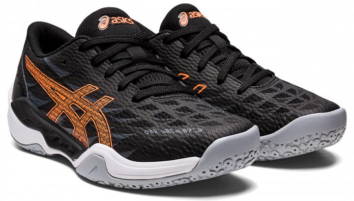 ASICS Gel-Blast 3 GS Black / Shocking Orange