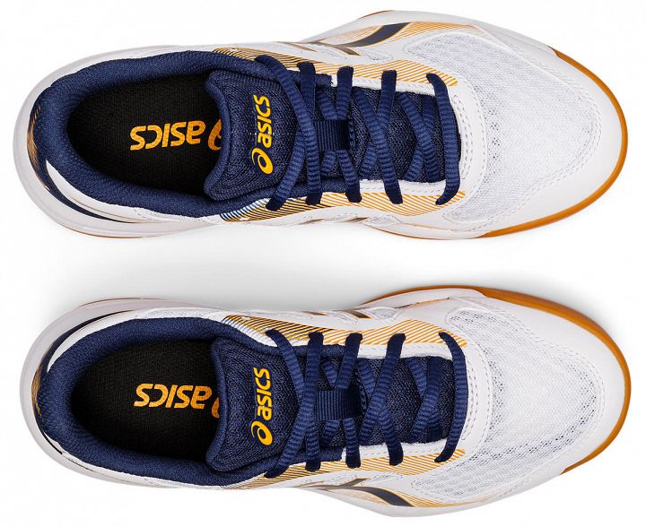 ASICS Upcourt 5 GS White / Deep Ocean