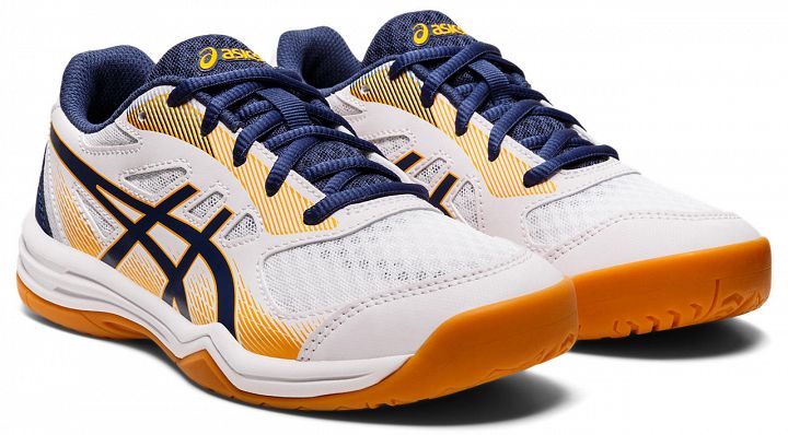 ASICS Upcourt 5 GS White / Deep Ocean