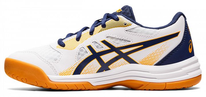 ASICS Upcourt 5 GS White / Deep Ocean