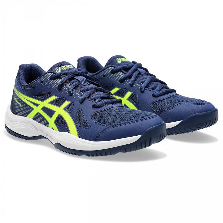 ASICS Upcourt 6 GS Blue Expanse / Safety Yellow