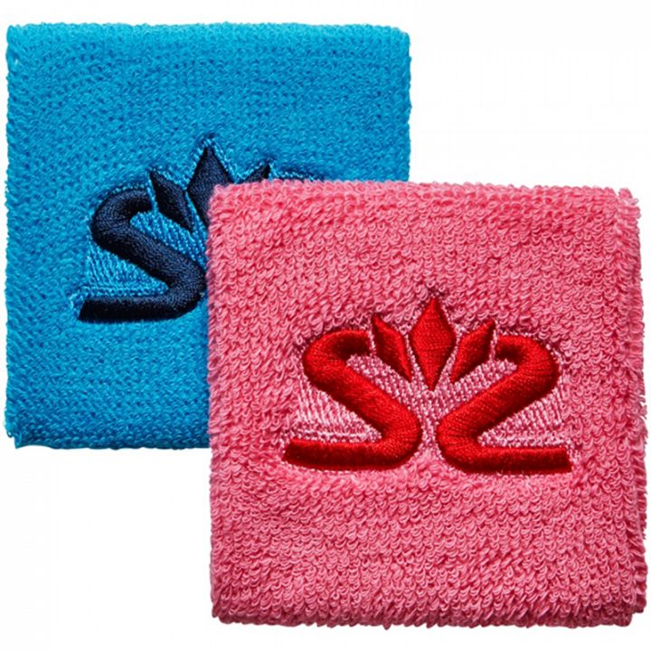 Salming Wristband Short 2-pack Pink / Blue