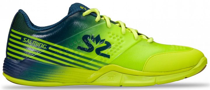 Salming Viper 5 Lime Punch / Poseidon Blue