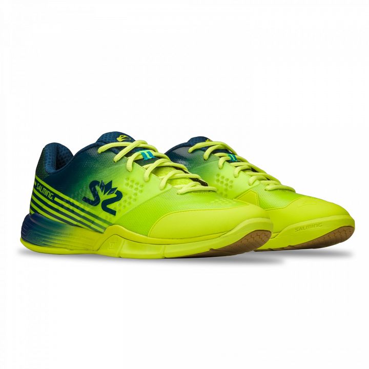 Salming Viper 5 Lime Punch / Poseidon Blue