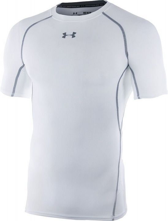 Under Armour Heatgear Armour Compression SS Biała