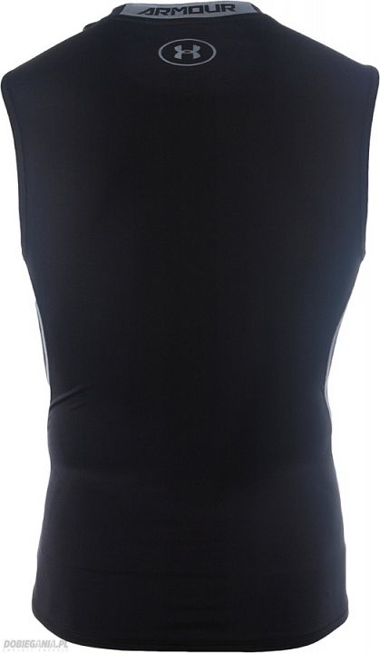 Under Armour Heatgear Armour Compression Sleeveless Czarny
