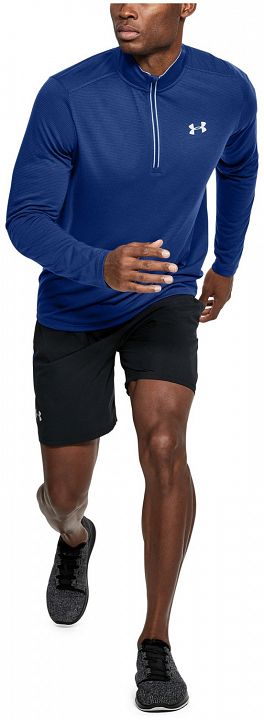 Under Armour Threadborne Streaker 1/4 Zip Blue