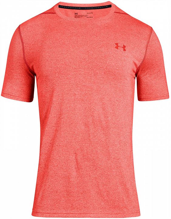 Under Armour Threadborne Fitted Short Sleeve Red