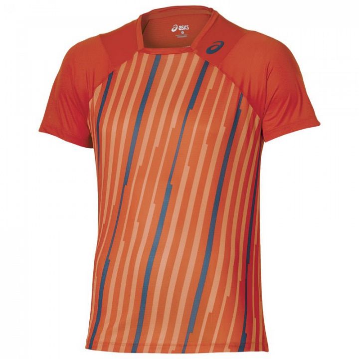 ASICS Athlete SS Top Orange