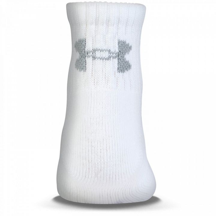 Under Armour Charged Cotton 2 Quater White Gray 6Pack
