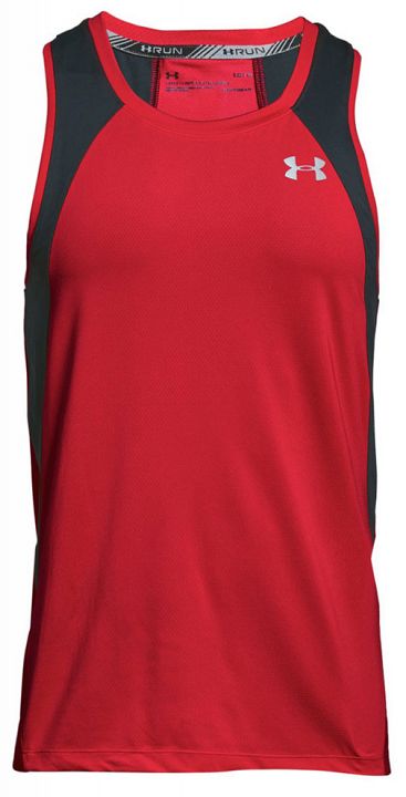 Under Armour UA Coolswitch Run Singlet V3 Red