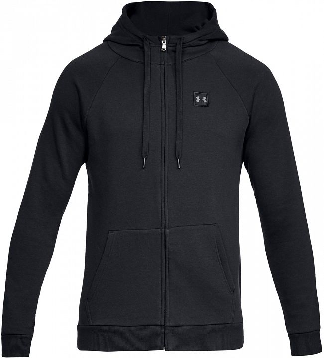 Under Armour Rival Fleece Full Zip Hoodie Black