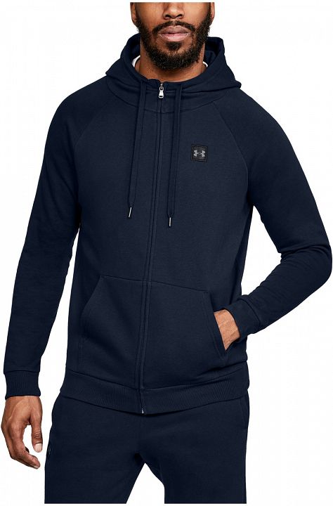 Under Armour UA Rival Fleece FZ Hoodie Navy