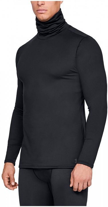 Under Armour Fitted ColdGear Funnel Neck Black
