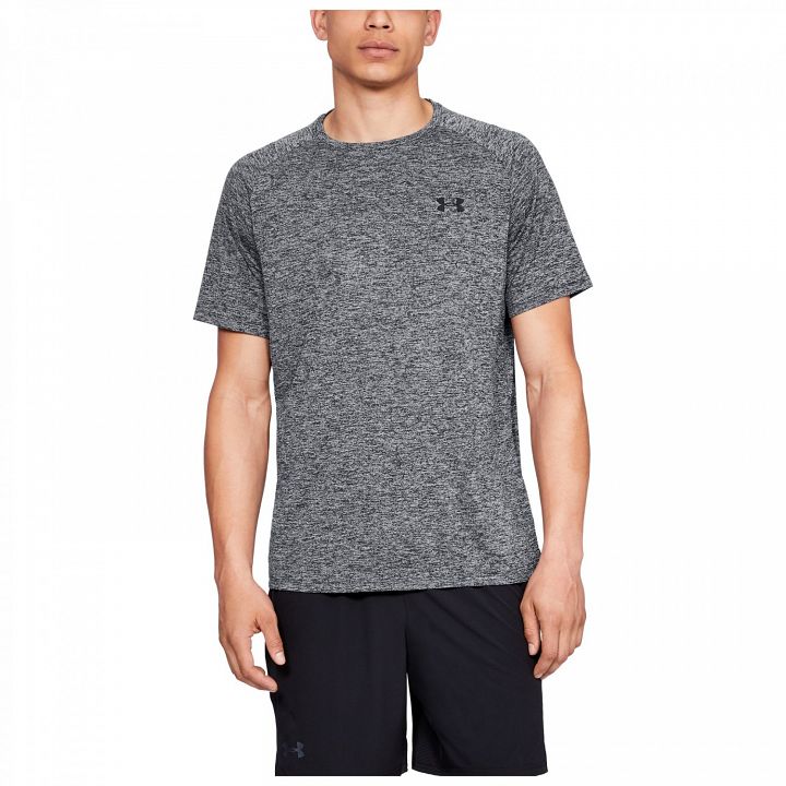 Under Armour Tech 2.0 SS Tee Black Melange