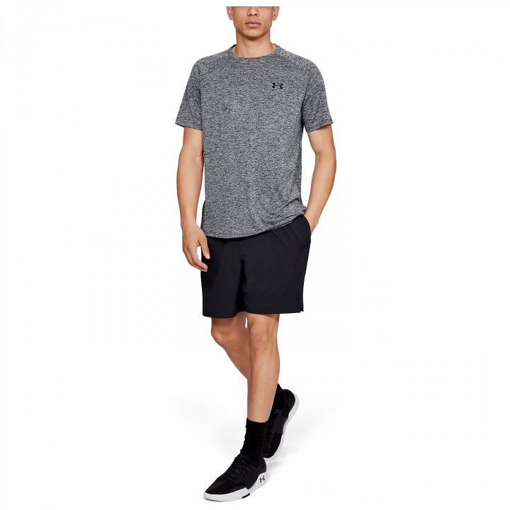 Under Armour Tech 2.0 SS Tee Black Melange