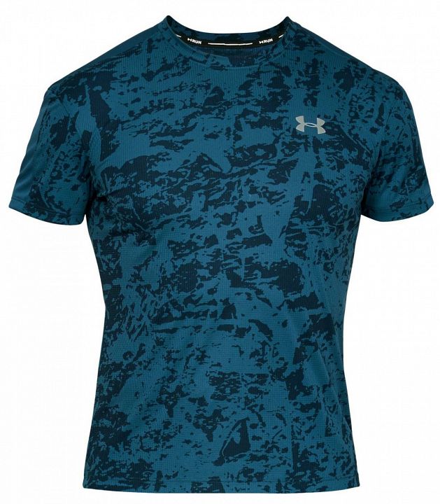 Under Armour UA Speed Stride Printed Shore Sleeve Blue