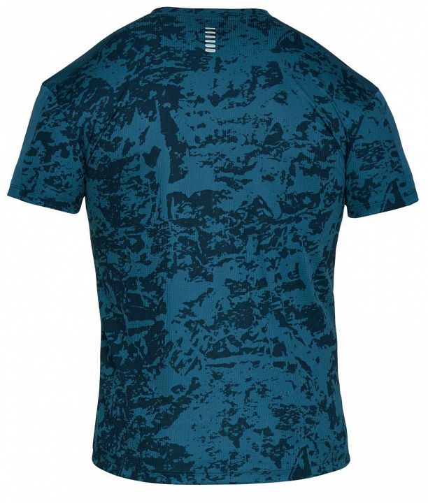 Under Armour UA Speed Stride Printed Shore Sleeve Blue