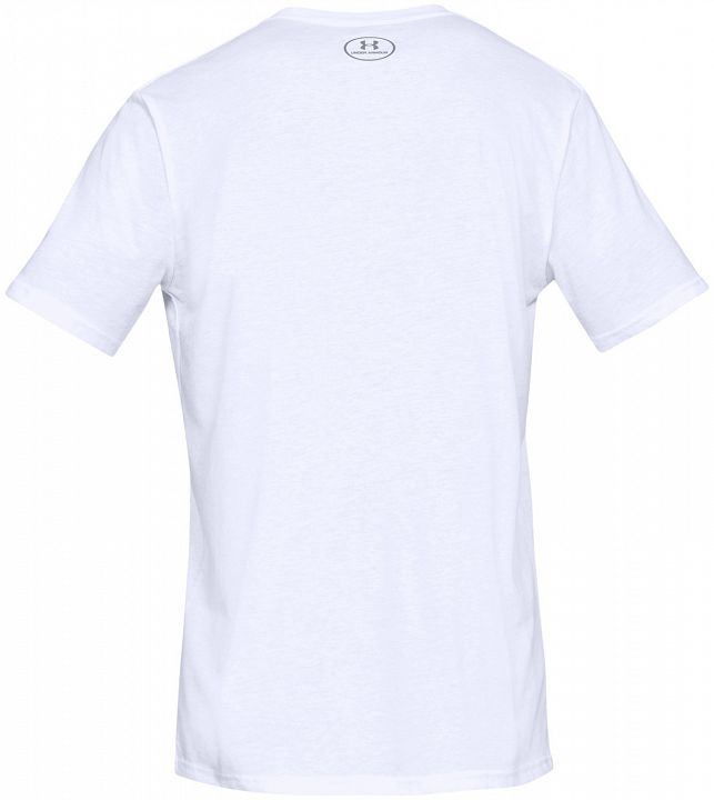 Under Armour UA Branded Big Logo Short Sleeve White