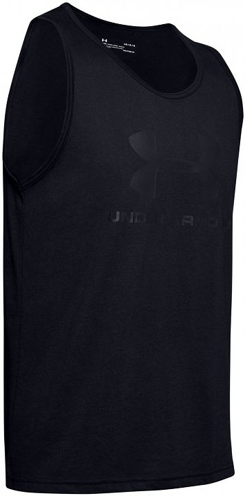 Under Armour Sportstyle Logo Tank Black