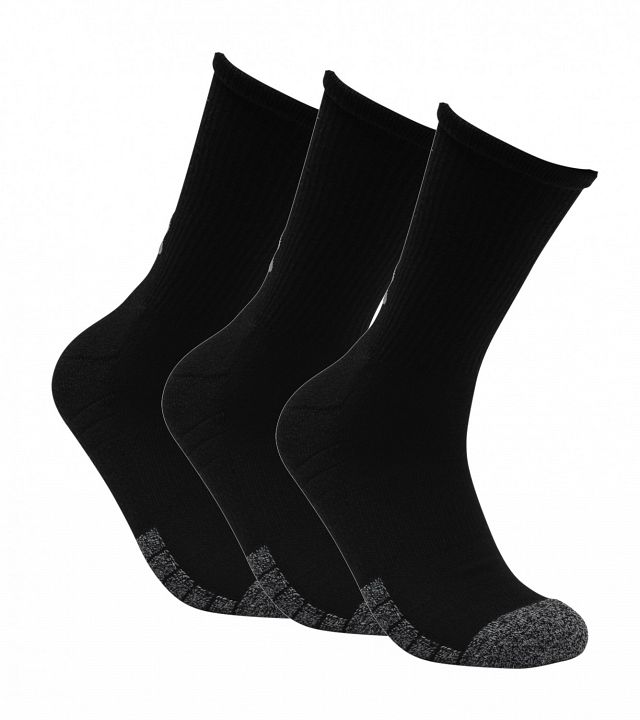 Under Armour Heatgear Crew Black 3pak